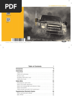 2013 F250 Owners Manual