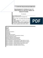 NBR 14323 - AGO2003 - COMPLETA - Dimensionamento de estruturas de aço e de estruturas mistras aço-concreto de edíficios em situação de incêndio