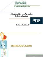 Alimentación Con Fórmulas Industrializadas 2012