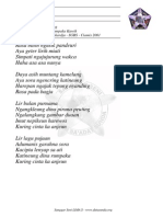 Babatin: Lagam: Kawih Laras: Pelog Degung Sumber: Kumpulan Rumpaka Kawih H. Djadja Sukardja - SGBS - Ciamis 2001