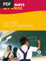 My Rights, My Voice Viet Nam Project Overview