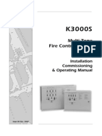 Multi-Zone Fire Control Panels: Installation Commissioning & Operating Manual