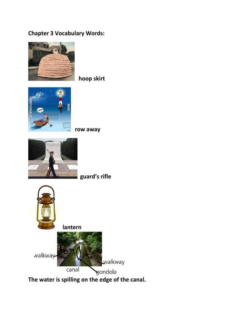 Magic Tree House #33 Chapter 3 Vocabulary | Nature