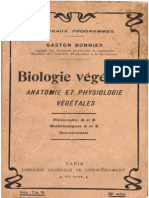 G.bonnier - Biologie végétale
