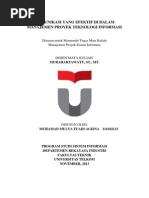 Download Komunikasi yang Efektif di dalam Manajemen Proyek Teknologi Informasi by MuhamadMulyaFuadiAgisna SN185130836 doc pdf