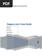 Download The Case of Zappos- Service Marketing by Sid Shankar SN185132351 doc pdf