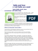 Tissue Salts and How Schuessler Cell Salts Are Used