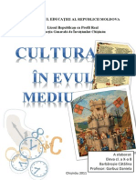 Cultura in Evul Mediu