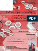 Cultura Organizationala Vodafone