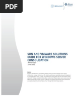 Download Sun and VMware Solutions Guide for Windows Server Consolidation by Anuchit Chalothorn SN18516782 doc pdf