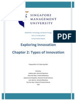 Exploring Innovation Chapter 2: Types of Innovation