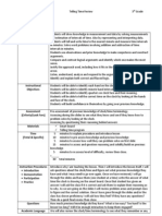 Lesson Plan Form Telling Time