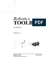 Robot Toolbox Mat Lab