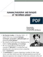  Patrick Geddes Ppt