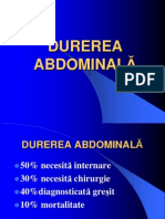 DUREREA-ABDOMINALA
