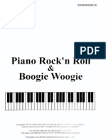 (Sheet Music - Piano) Piano Rock'n Roll and Boogie Woogie