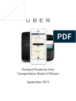 Uber Portland Packet 