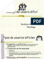 Manejo del paciente difícil