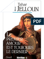 Tahar Ben Jelloun, Le 1er Amour Est Tjrs Le Dernier