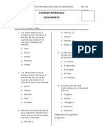 Examen Primari - Geografía