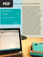 Help Me Solve Connection Problems