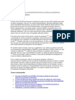 O Desenvolvimento Sustentável Frente Às Ordens Econômicas