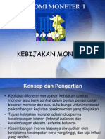 Materi Kebijakan Moneter 1