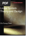 Linear System Theory and Design OCR