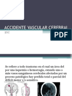 Accidente Vascular Cerebral