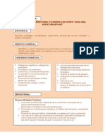 Inteligencia emocional y dinámica grupal