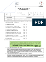 Ficha de Trabajo Seguridad Vial M