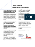 4 Minimum Cement Content Position Statement_0