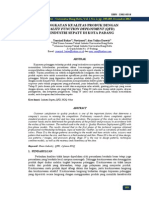 Jti-Ubh Vol 1 - Yusrizal Bakar: Peningkatan Kualitas Produk Dengan Quality Function Deployment (QFD) Di Industri Sepatu Di Kota Padang