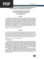 Download JTI_UBH VOL 1 - LESTARI SETIAWATI  PERBAIKAN TATA LETAK FASILITAS PRODUKSI DENGAN MENGGUNAKAN ALGORITMA BLOCPLAN by JURNAL TEKNIK INDUSTRI UNIVERSITAS BUNG HATTA JTI-UBH SN185264812 doc pdf
