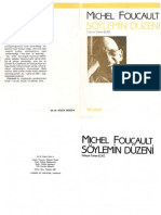 Michel Foucault -Söylemin Düzeni