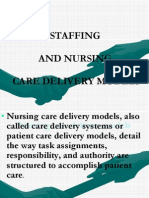 Manajemen Kep_materi Staffing and Nursing Care Delivery Models(1)