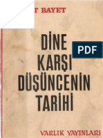 Dine Karşı Düşüncenin Tarihi