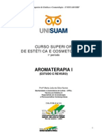 Aromaterapia I Curso Superior de Estetica e Cosmetologia UNISUAM PDF