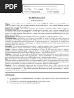 Ficha de Estudo II- II B-6 Ano