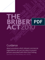 Bribery Act 2010 Guidance