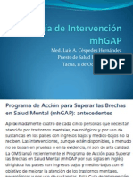 Guía de Intervención mhGAP