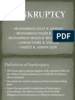 Bankruptcy among malaysian