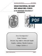 Investigación I - Volcanes