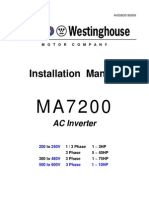 MA7200 Installation Manual