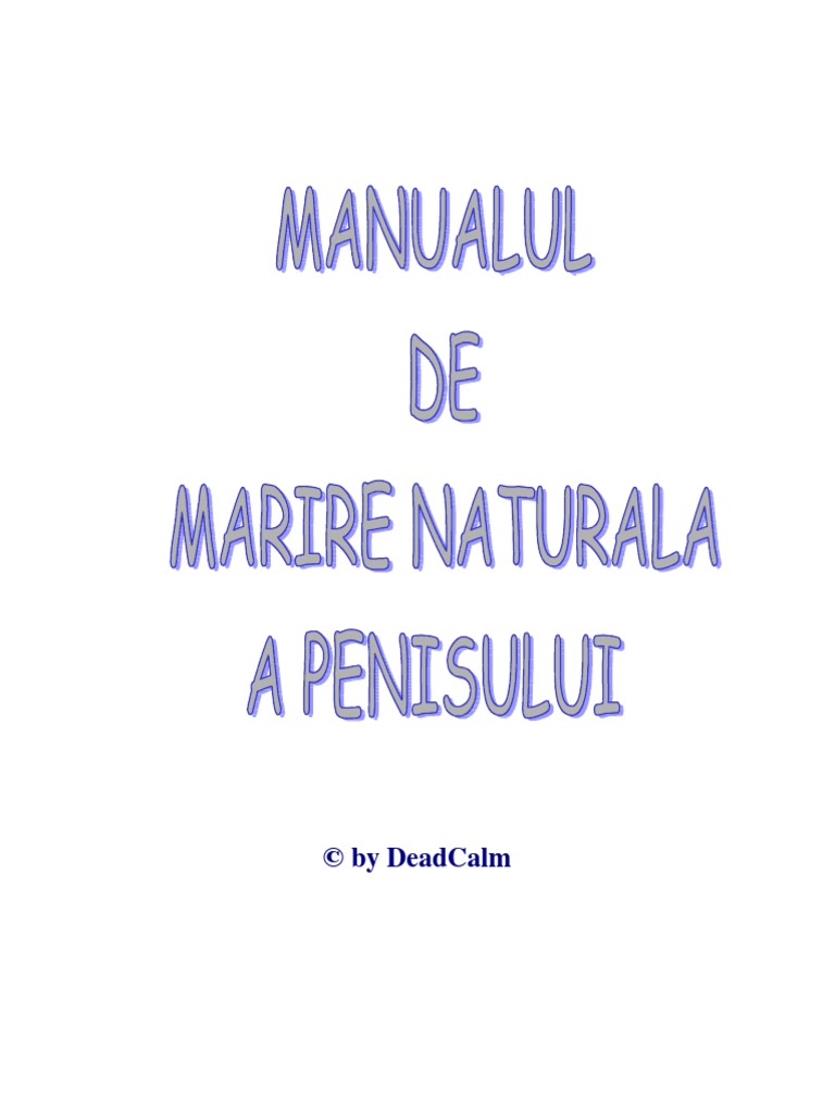 bloglist.ro - Manual complet pentru marirea penisului
