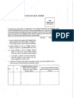 Attestation Form