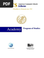 Download Academy Program of Studies 2009-10 by ACS Athens SN18532759 doc pdf
