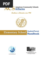Download ACS Elementary Handbook 2009-10 by ACS Athens SN18532775 doc pdf