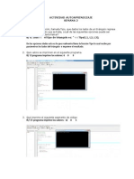 Actividad Autoaprendizaje