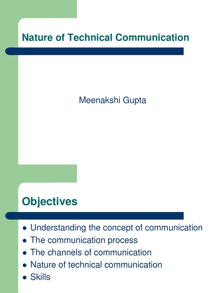 Understanding Technical Communication | PDF | Career & Growth | Social ...